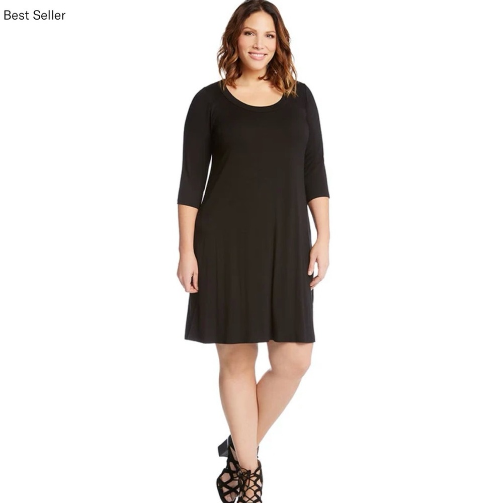 Flowy & flattering black dress